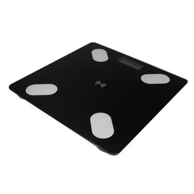 Didiseaon Square Fat Scale Smart Digital Weight Scale Bmi Body Composition Analysis Wireless Led Display Easy to Use No Battery