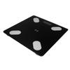 Didiseaon Square Fat Scale Smart Digital Weight Scale Bmi Body Composition Analysis Wireless Led Display Easy to Use No Battery view 1
