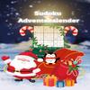 Sudoku Adventskalender: jeden Tag 4 Weihnachtliche Rtsel, von Leicht bis schwer view 1