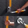 handrail Handles Bathtub Grab Bars Toilet Grab Bars Stainless Steel Handrail Toilet Shower Public Toilet Elderly Handrail Disabled Bathroom Handrail/Yellow view 2