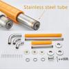 handrail Handles Bathtub Grab Bars Toilet Grab Bars Stainless Steel Handrail Toilet Shower Public Toilet Elderly Handrail Disabled Bathroom Handrail/Yellow view 4
