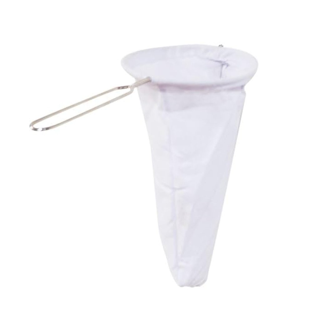 FSBY: Tea/Coffee Filter, Size 3.0 inches, Reusable, Traditional Thai style, Cloth Tea Filter Sock, Pour Over, Dripper Filter, Coffee Strainer