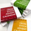 Cross Stitches Advent Calendar, 24 Days Cross Stitches Pattern Advent Calendar, Cross Stitches Ornament, Suitable for ladies teen girls (Red) view 2