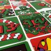 Cross Stitches Advent Calendar, 24 Days Cross Stitches Pattern Advent Calendar, Cross Stitches Ornament, Suitable for ladies teen girls (Red) view 4