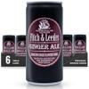 Fitch & Leedes Ginger Ale Mixer for Spirits & Cocktails (6 x 200ml)  Ideal for Brandy, Whiskey, Rum, London Dry Gin, and Vodka, Offering a Smooth Finish with Natural Cane Sugar and Ginger view 1