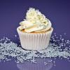Purple Cupcakes Sprinkles Pearls 2mm - SHIMMER SATIN SILVER (V) - Cake and Cupcake Sprinkles for Birthdays, Weddings and all occassions view 2