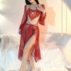 AHOR Chinese style set, high-end sexy pajamas, pure temptation, sexy embroidered pajamas view 4