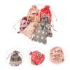 OATIPHO Christmas Bag Small Xmas Candy Bags Empty for Cookies Wrapping Festive Treat for Party Xmas Goodie view 4