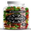 Keto Kandies (60 Gummies)  Healthy Keto Snacks  Mixed Fruit Flavours  Vegan and Gluten Free -Electrolytes- 1 Months Supply view 1