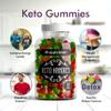 Keto Kandies (60 Gummies)  Healthy Keto Snacks  Mixed Fruit Flavours  Vegan and Gluten Free -Electrolytes- 1 Months Supply view 2