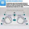 ExoticaBlend Optometry Optician Fully Adjustable Trial Frame Optical Trial Lens Frame Eye Optometry Optician Eye Test Glasses Optical Titanium Trial Eye Optometry Lens Frame view 3