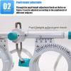 ExoticaBlend Optometry Optician Fully Adjustable Trial Frame Optical Trial Lens Frame Eye Optometry Optician Eye Test Glasses Optical Titanium Trial Eye Optometry Lens Frame view 4