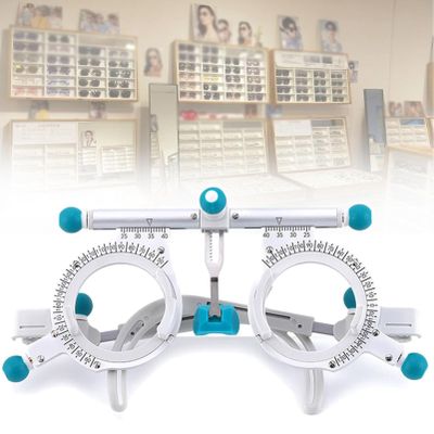 Adjustable Trial Frame Optical Trial Lens Frame Pd 48-80mm Titanium Optic Trial Eye Optometry Lens Frame Test Optician