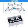 Adjustable Trial Frame Optical Trial Lens Frame Pd 48-80mm Titanium Optic Trial Eye Optometry Lens Frame Test Optician view 2