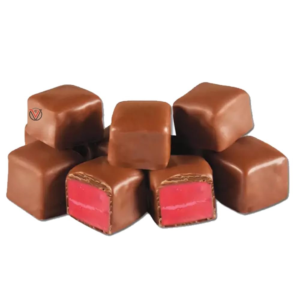 VIMIX Chocolate Flavoured Turkish Delight - Chocolate Covered Turkish Delight (450g)