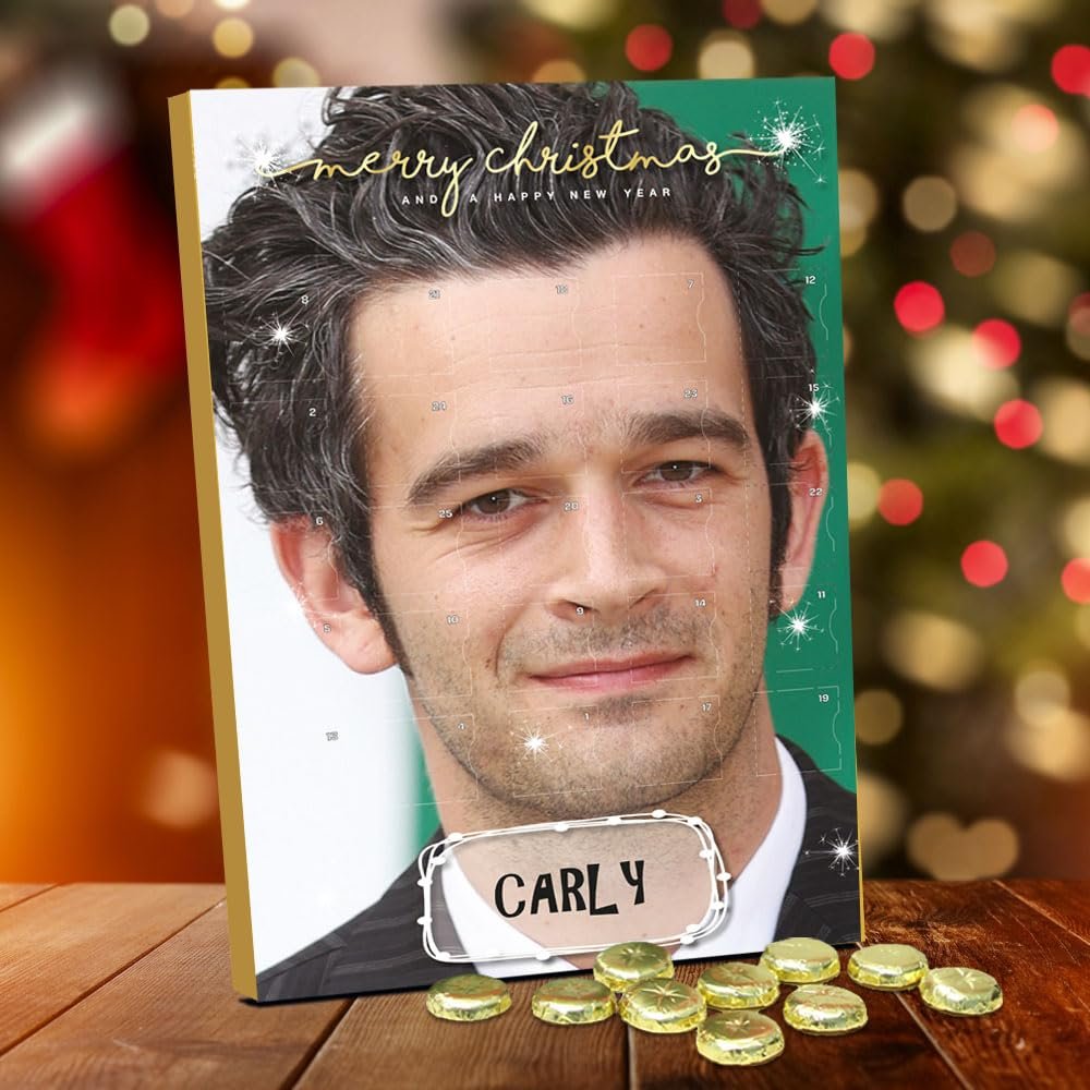 Matty Healy Personalised Chocolate Advent Calendar