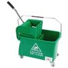 20 Litre Strong Durable Floor Cleaning Commercial Kentucky Dual-Bucket & Wringer System With Wheels & Handle (1, Red) view 3