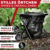 ATHELON Camping Toilet with Toilet Paper and Bin Liners - Improved Camping Toilet [2023] view 3