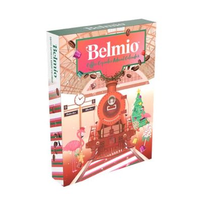 Belmio Coffee Advent Calendar Aluminium Capsules (Total 24 Capsules)