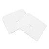 Massage Face Cover, 200Pcs White Comfortable Fabric Headrest Covers for Home view 2