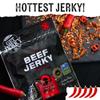 Beef Jerky by Get Jerky Trailhead, Devils Wrath Flavour, Multipack of 6 x 40g bags, Dried Meat Snack, High Protein Snacks for Gym, Fitness, Outdoor, Hiking - Gluten Free & Made with Premium Welsh Beef view 4