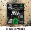 Beef Jerky by Get Jerky Trailhead, Black Pepper Flavour, Multipack of 6 x 40g bags, Dried Meat Snack, High Protein Snacks for Gym, Fitness, Outdoor, Hiking - Gluten Free & Made with Premium Welsh Beef view 3