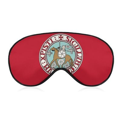 Scandinavian Viking Templars Warrior Knight Crusader Eye-Patch Blindfold, Sleep Eye Mask for Men Women Teens Kids, Night Sleep Eye Shade Cover Comfort for Travel Yoga Nap