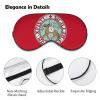 Scandinavian Viking Templars Warrior Knight Crusader Eye-Patch Blindfold, Sleep Eye Mask for Men Women Teens Kids, Night Sleep Eye Shade Cover Comfort for Travel Yoga Nap view 3