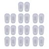 10 Pairs Push-in Eyeglass Nose Pads Soft Silicone Air Cushion Glasses Replacement Nosepad Anti-Slip Nose Bridge Pads Kit Eyeglass Nose Pads Stick On Clear view 1