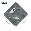 ZMIN Foot Warmer Heating Pad, Washable Heated Foot Warmer Winter Heating Pad with Adjustable 6 Temperature And 4 Timer Settings for Unisex Adults Gift,002,European GS 230V view 2