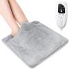 ZMIN Foot Warmer Heating Pad, Washable Heated Foot Warmer Winter Heating Pad with Adjustable 6 Temperature And 4 Timer Settings for Unisex Adults Gift,002,European GS 230V view 4