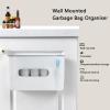 Bin Bags Food Waste Bins Liners with Tie Handles Drawstring 12L White Compatible HUAPPNIO Hanging Rubbish Cans (With storage box, 12L) view 2
