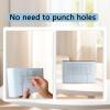 Bin Bags Food Waste Bins Liners with Tie Handles Drawstring 12L White Compatible HUAPPNIO Hanging Rubbish Cans (With storage box, 12L) view 4