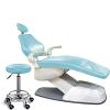 Dental Unit Cloth Chair Case, 4Pcs/Waterproof Protective Case, Round Bar Stool Covers for Dental Chair, Seat, Headrest, Tattoo Chair and Hydraulic Bed (Size : B) view 2