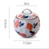 Casserole Pot,Casserole Dish with Lid,Soup Pot,Stew Pot,Mini Ceramic Casserole,Household Ceramic Soup Pot with Lid,Steamed Egg Pot,Soup Pot for Soup,Kitchen Utensils (Color:A1) (Color : A3) view 2