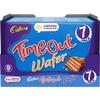 Cadbury Timeout Multipack, Individual Chocolate-Covered Wafer Bars with Rippled Layers of Chocolate, 7 x 20.2 g (Pack of 7) view 2