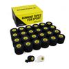 24 Rolls SPORTTAPE Tearable 5cm x 4.5m Elastic Adhesive Bandage EAB  Strong-Grip, Breathable Sports Tape | Rugby Lifting, Joint Support, Compression & Thumb Taping  Black view 1