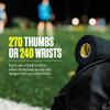 24 Rolls SPORTTAPE Tearable 5cm x 4.5m Elastic Adhesive Bandage EAB  Strong-Grip, Breathable Sports Tape | Rugby Lifting, Joint Support, Compression & Thumb Taping  Black view 4