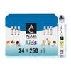 AQUA Carpatica Kids 250mlx24 - Pure Natural Still Mineral Water for Children with Spill-Proof Sippy Cap, Virtually Nitrate-Free, Low Sodium, Naturally Alkaline, Perfect for Lunchboxes, 100% Recyclable view 1