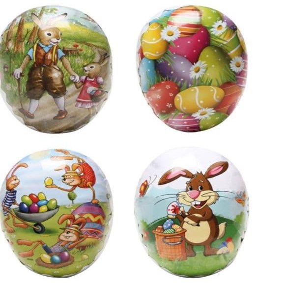 Xmas-and-more Filling Egg 9 cm Assorted