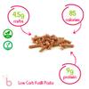 Billys Diet | Low Carb Fusilli Pasta | 4.5g Net Carbs & 14g Fiber Per Serving | High Protein Pasta (9g), Vegan Friendly Keto Food | Ready in 10 Mins, 150g (30g x 5 Single Servings) view 3