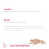 Billys Diet | Low Carb Fusilli Pasta | 4.5g Net Carbs & 14g Fiber Per Serving | High Protein Pasta (9g), Vegan Friendly Keto Food | Ready in 10 Mins, 150g (30g x 5 Single Servings) view 4