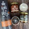 King of the Grill Gift Tube | The Smokey Carter | Chipotle Chilli Jam | Chipotle & Bourbon BBQ Sauce | Plus 2 BBQ Rubs | GREAT GIFT view 3