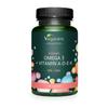 Vegavero Vegan Omega 3 + ADEK Vitamins | NO Additives | 60 Capsules | Algae Oil DHA & EPA | Lab-Tested view 1