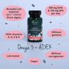 Vegavero Vegan Omega 3 + ADEK Vitamins | NO Additives | 60 Capsules | Algae Oil DHA & EPA | Lab-Tested view 3