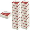 100 pcs Napkins White Paper Premium 2 Ply Paper Soft Tissues Cocktail Napkins Disposable Home Office Catering Use Christmas & New Year Tableware White (2000) view 1