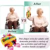 Sensory Dementia Aids for Alzheimer Patients for Therapy and Anxiety Relief Autistic Dementia Sensory Cuff Arm Pillow Fidget Wrist Cuff view 2