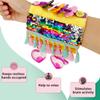 Sensory Dementia Aids for Alzheimer Patients for Therapy and Anxiety Relief Autistic Dementia Sensory Cuff Arm Pillow Fidget Wrist Cuff view 3
