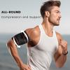 ITHW Bicep Tendonitis Brace Bicep Brace(1Pair)-Bicep Compression Sleeve-Upper Arm Tricep & Bicep Support Brace for Pain Relief, Muscle Strains Recovery, Rehab or Workouts (Orange, Medium) view 3