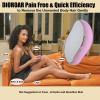 DIOROAR Crystal Hair Removal Device,Upgrade Crystal Hair Remover Stone,Physical Nano Glass Hair Eraser,Painless Epilator and Exfoliator Without Shaver for Soft Silky Skin(Light Pink) view 4